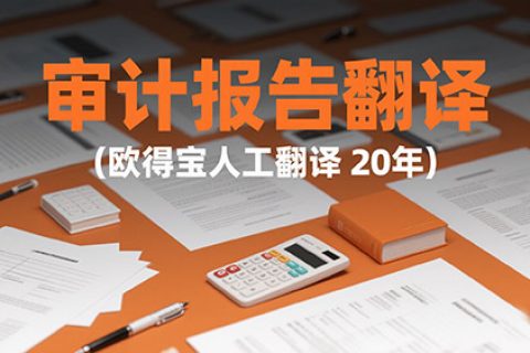 审计报告翻译公司