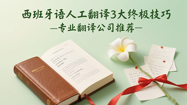 西班牙语人工翻译