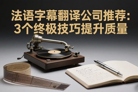 法语字幕翻译