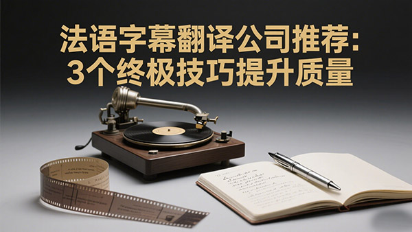 法语字幕翻译