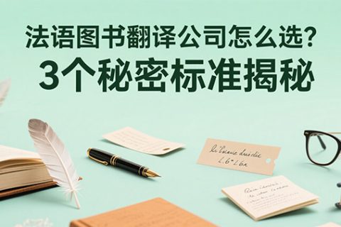 法语图书翻译