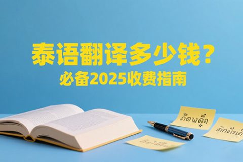 泰语翻译多少钱