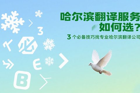 哈尔滨翻译服务