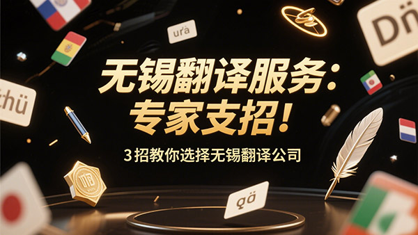 无锡翻译公司