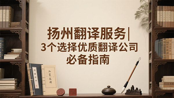 扬州翻译公司