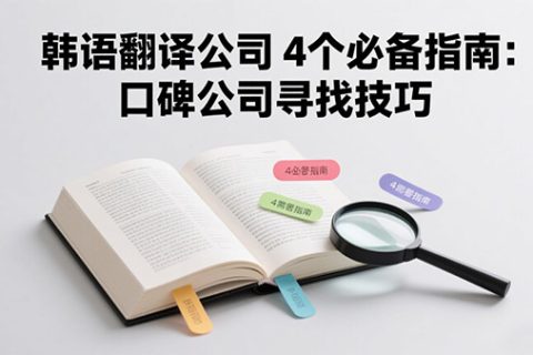 韩语翻译公司