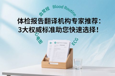 体检报告翻译机构