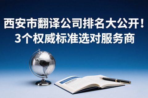 西安市翻译公司排名
