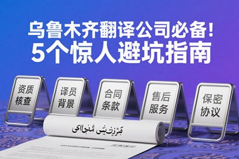 乌鲁木齐翻译公司