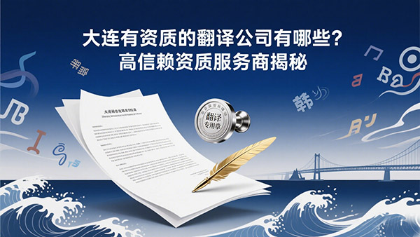 大连有资质的翻译公司
