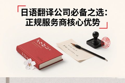 日语翻译公司
