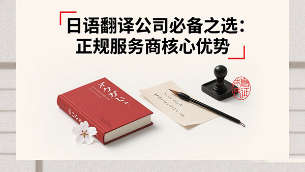日语翻译公司