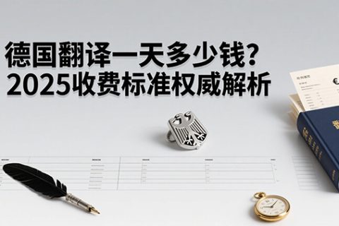 德国翻译一天多少钱