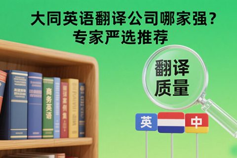 大同英语翻译公司