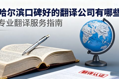 哈尔滨口碑好的翻译公司有哪些