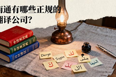 南通有哪些正规的翻译公司