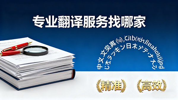 专业翻译服务找哪家