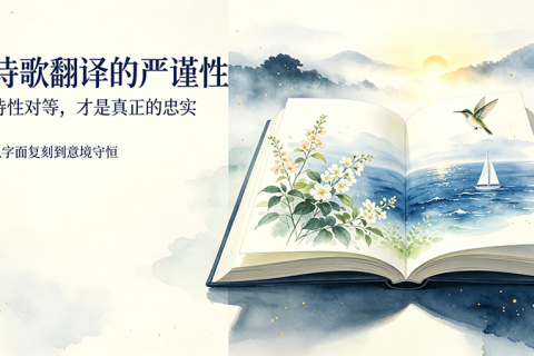 摒弃字面桎梏：论诗歌翻译的诗性严谨与动态对等