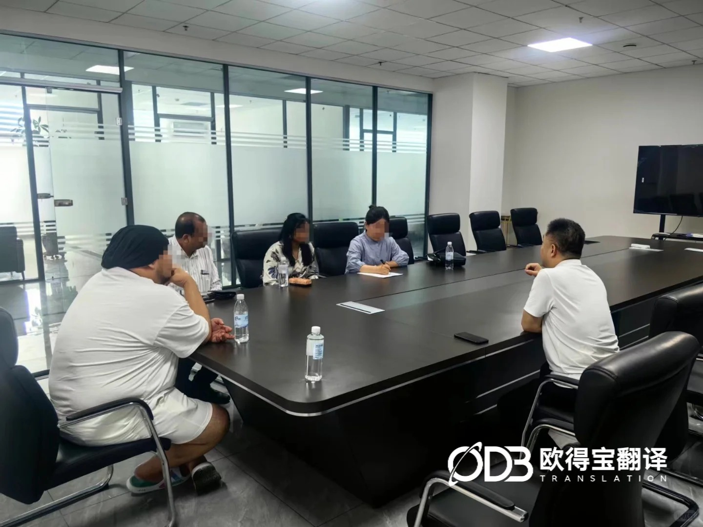 赋能黑金产业出海!欧得宝圆满交付太原石墨厂区考察英语口译