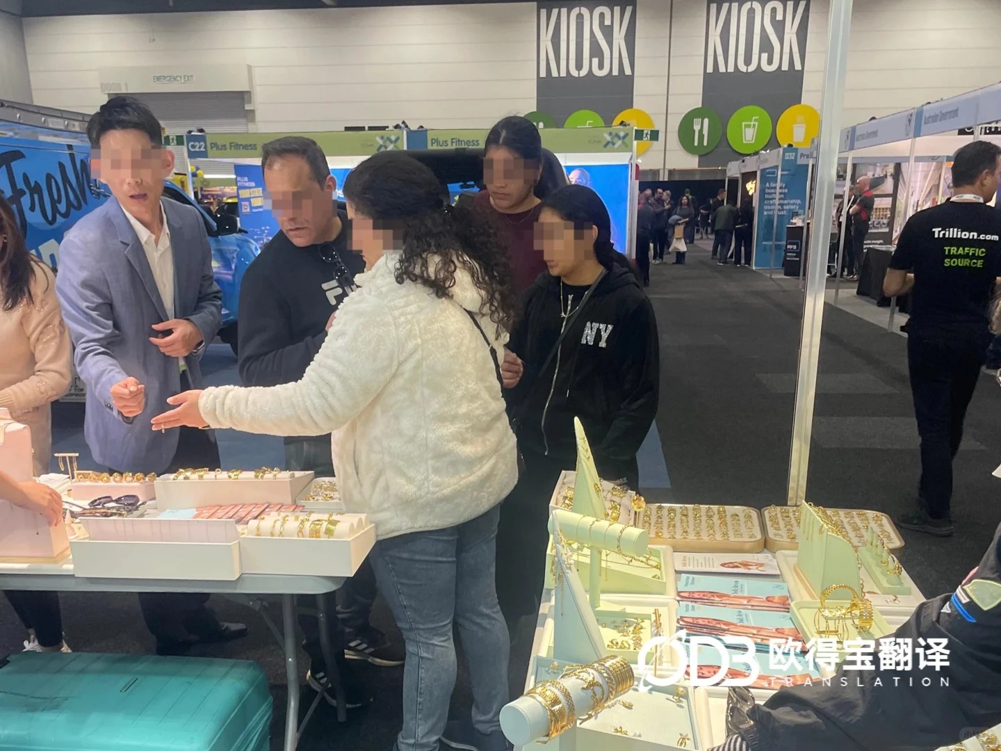 赋能时尚配饰出海!欧得宝圆满交付墨尔本海外展会英语口译