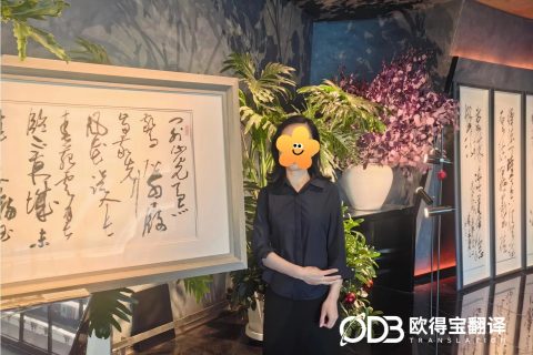 欧得宝翻译完成北京电力行业英语陪同口译服务