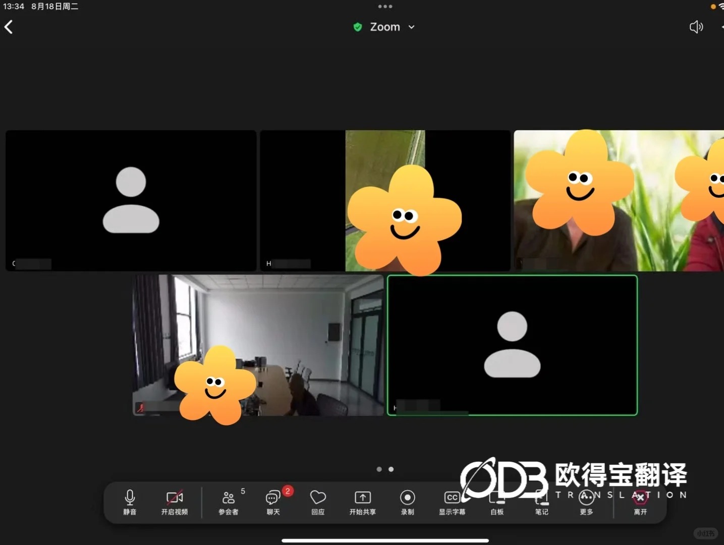 农资行业线上会议俄语口译案例|欧得宝翻译跨境会议口译交付