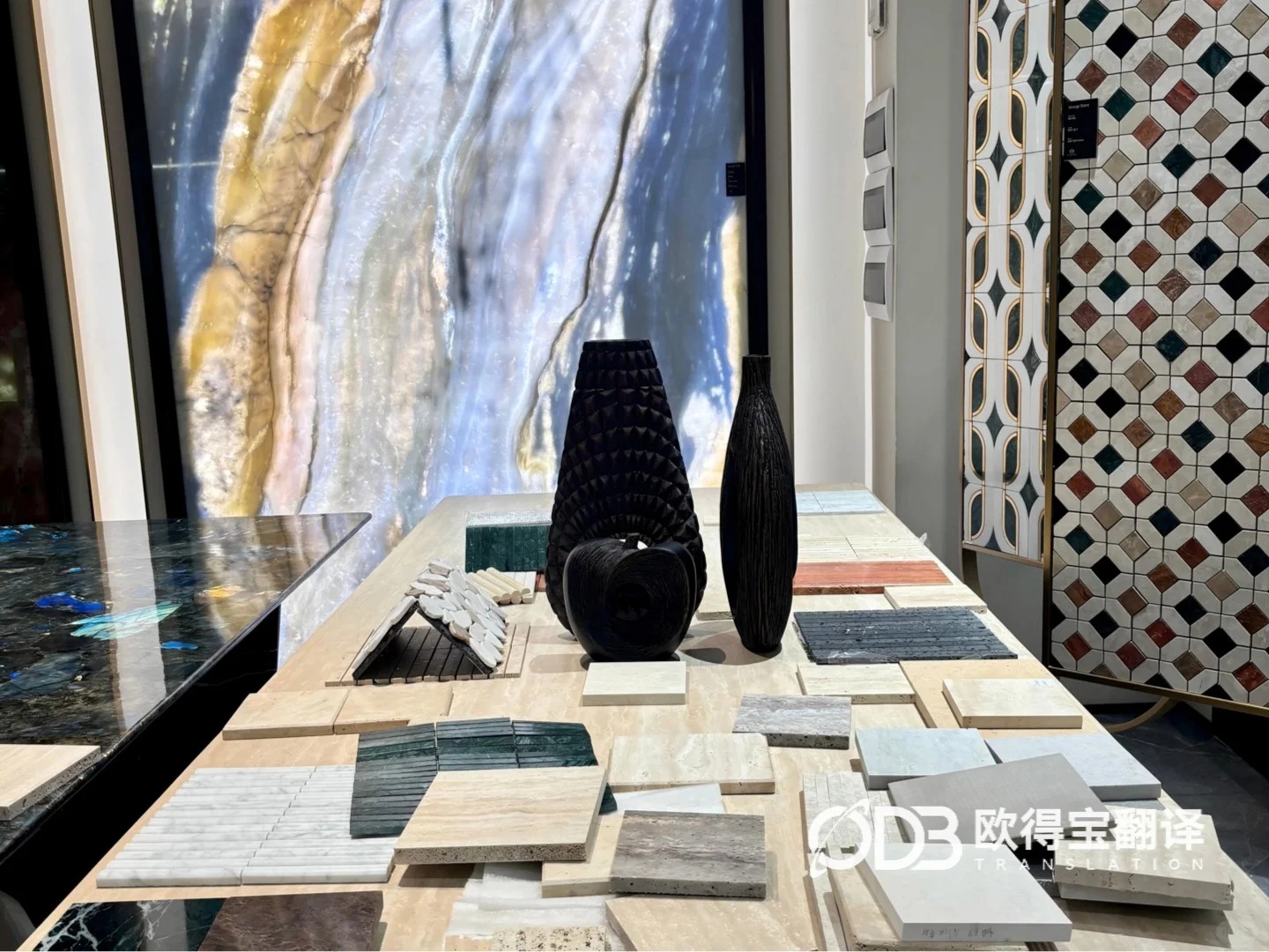佛山瓷砖行业跨境洽谈英语口译案例|欧得宝翻译建材外贸口译交付