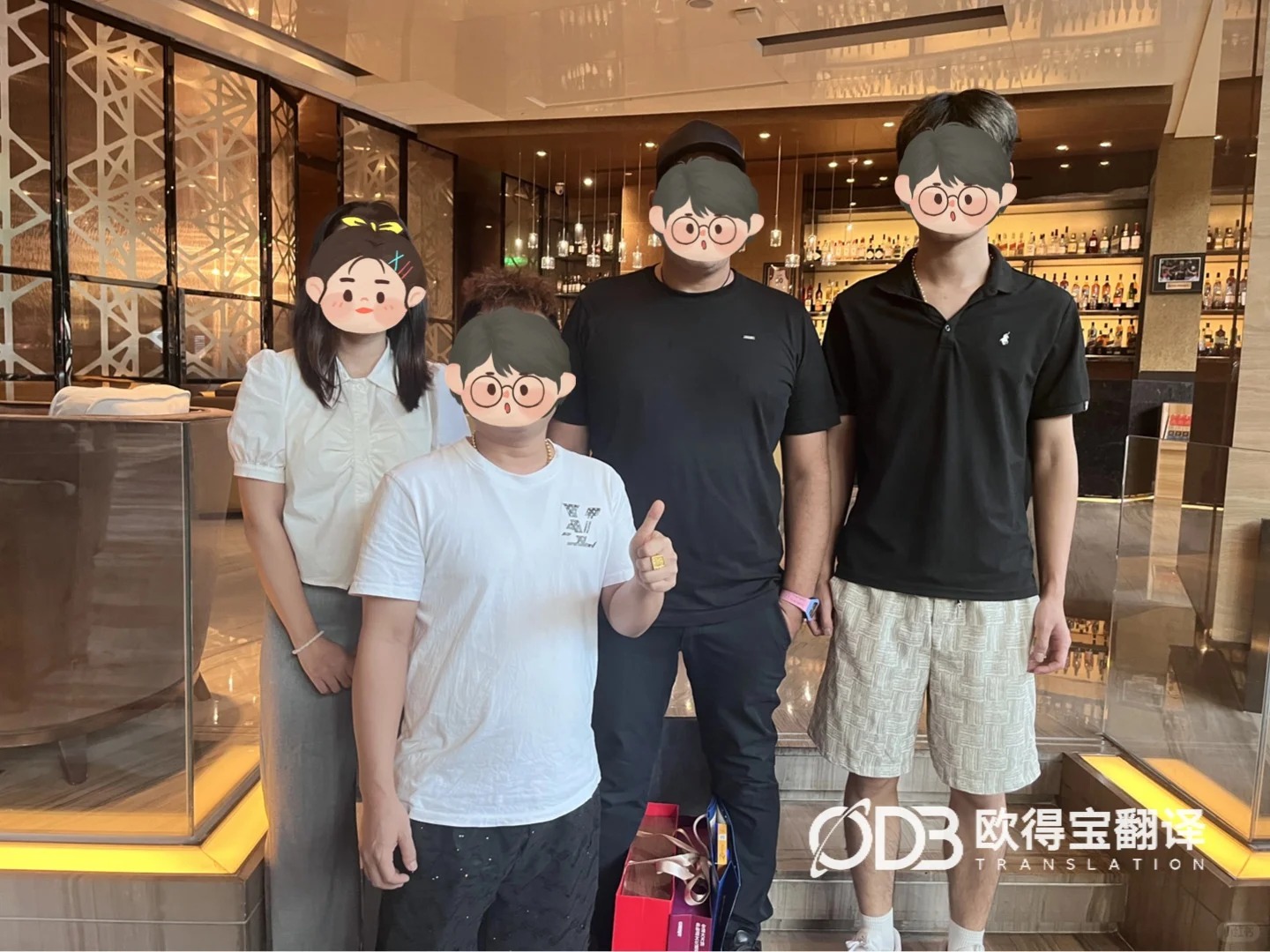广州外贸商务晚宴英语陪同口译|欧得宝翻译涉外社交商务口译交付