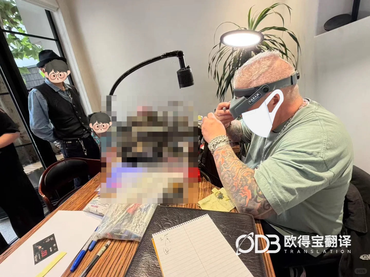 上海饰品雕刻活动英语口译｜欧得宝翻译工艺文创涉外交流口译交付