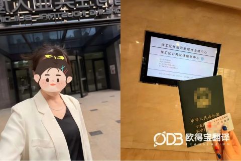 上海涉外法律英语交传｜欧得宝翻译高端涉外法务会议口译交付