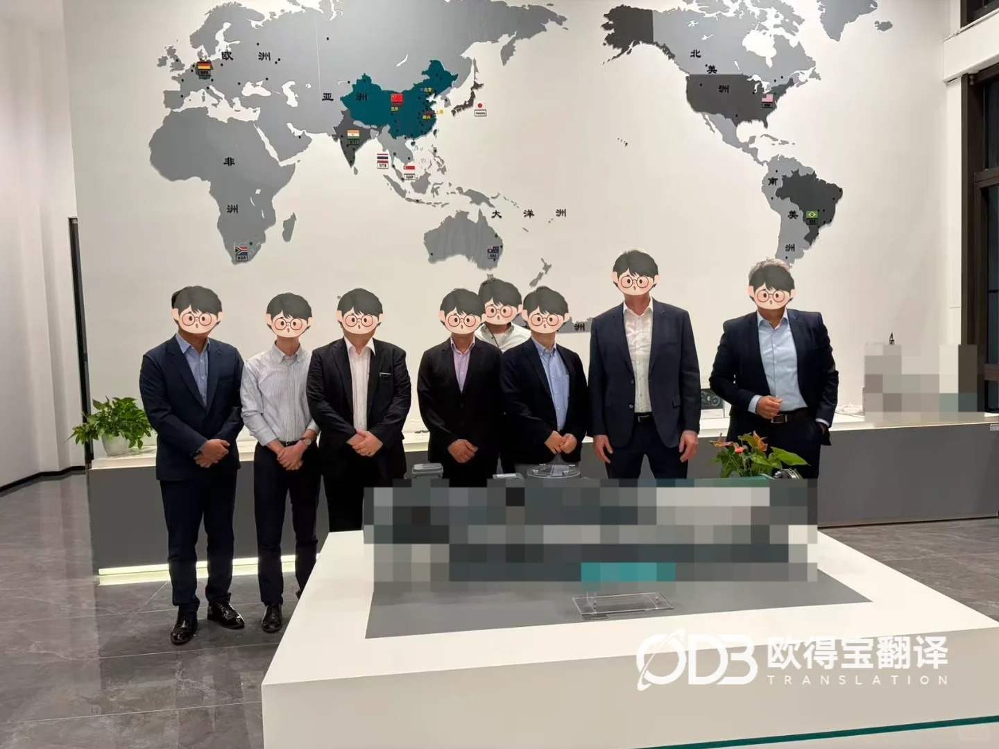 嘉兴机械行业中日英交传|欧得宝翻译三方涉外技术商务洽谈口译交付