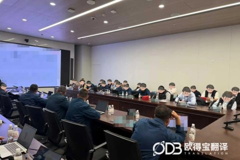 聚焦汽车产业创新交流，欧得宝翻译为上海汽车行业大会提供英语交传服务